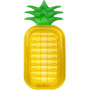 SUNWUKING Giant Inflatable Pineapple Pool Float Cute Swimming Ring Toy Summer Beach Party Outdoor Floaties Lounge Raft Swim Pool for Adult and Kid 